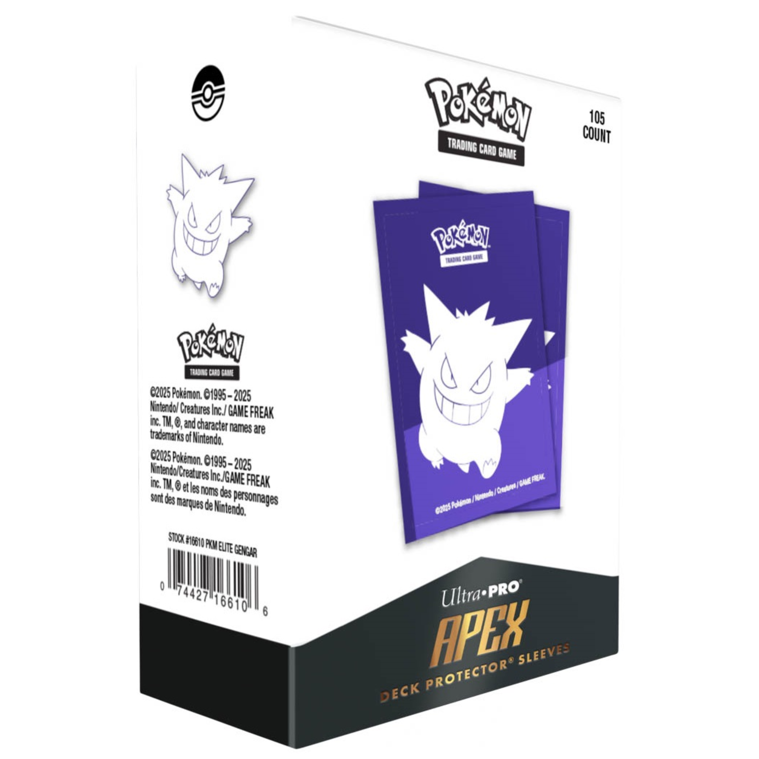 Ultra Pro Gengar Apex Sleeves